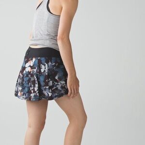 Lululemon Pace Rival Skirt Biggie So Fly Butterfly Pizzazz Print Size 4